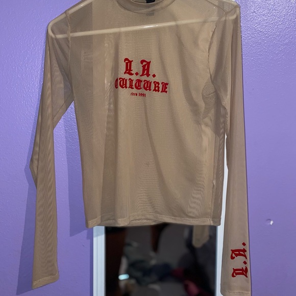 Forever 21 Women’s Mesh top - Picture 1 of 3